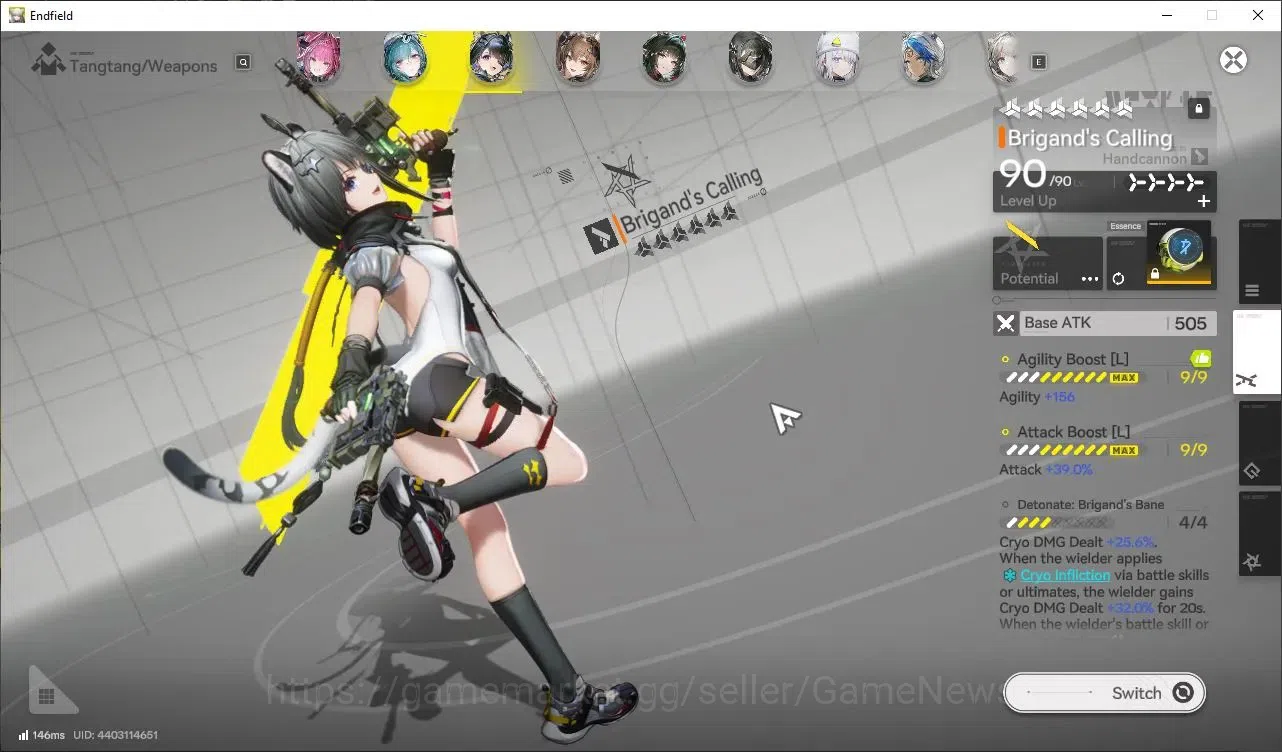 Arknights: Endfield Accounts ASIA|44K Oroberyl + 107 Origeometry|Lv 60|10 SSR ( image 8