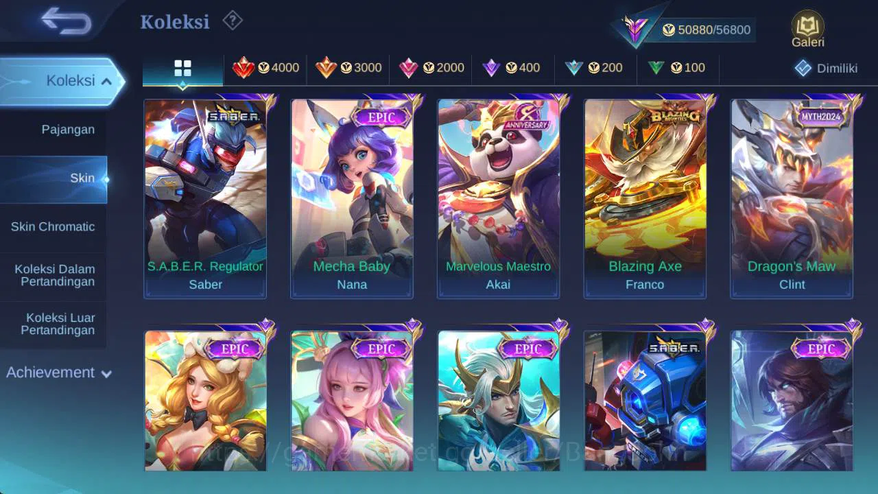 Mobile Legends: Bang Bang Accounts Global|renow|skin 152,hero 131 LB Kimmy,saber cycl image 12