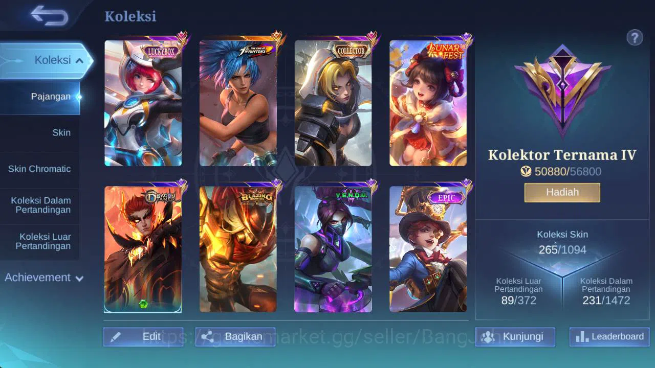 Mobile Legends: Bang Bang Accounts Global|renow|skin 152,hero 131 LB Kimmy,saber cycl image 15