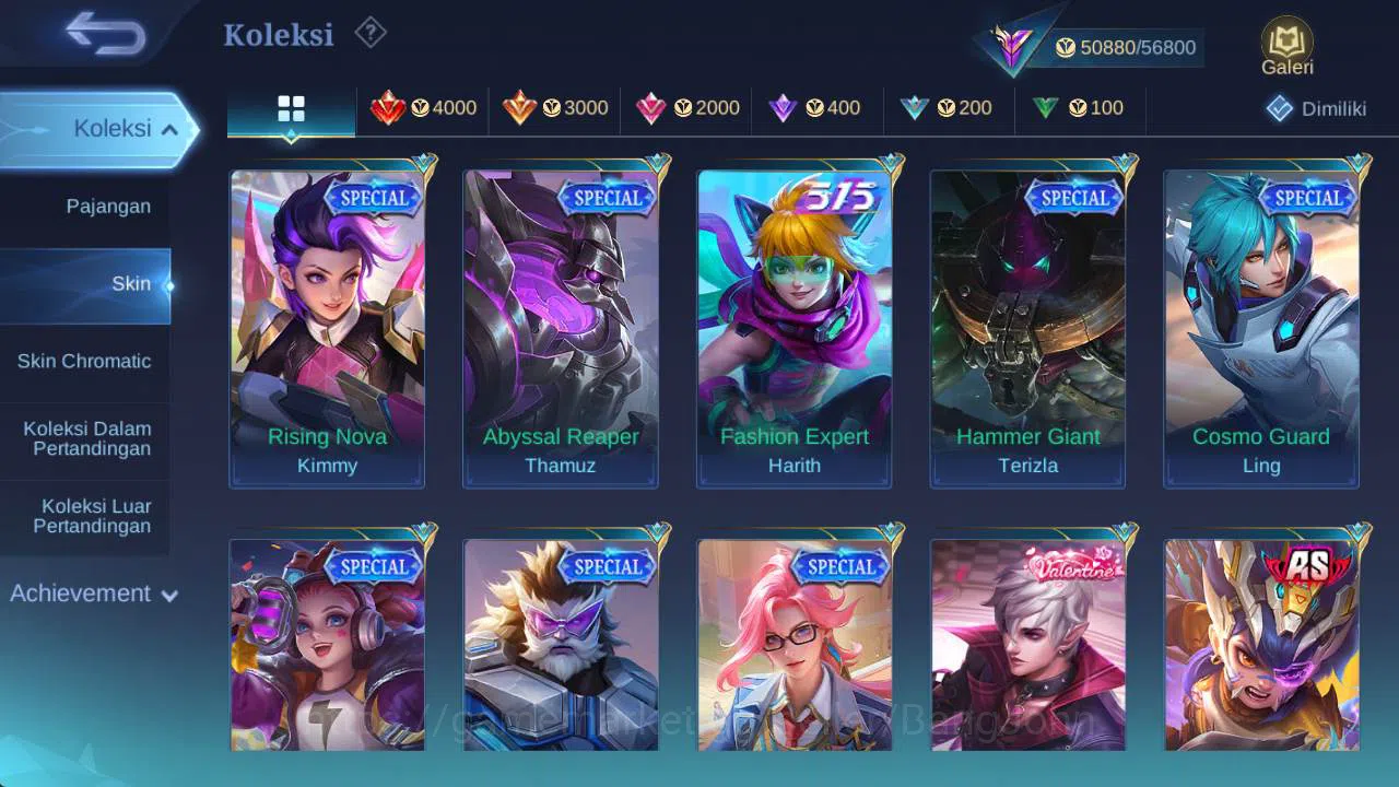 Mobile Legends: Bang Bang Accounts Global|renow|skin 152,hero 131 LB Kimmy,saber cycl image 7