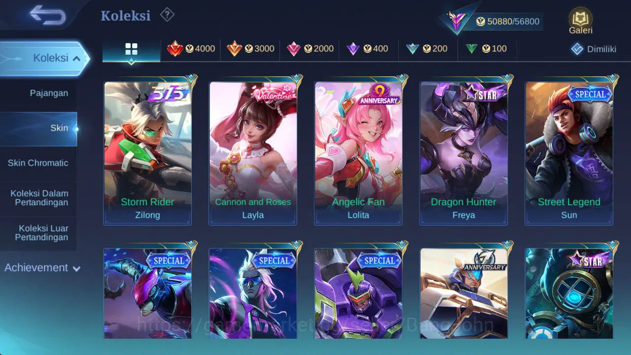 Mobile Legends: Bang Bang Accounts Global|renow|skin 152,hero 131 LB Kimmy,saber cycl image 9