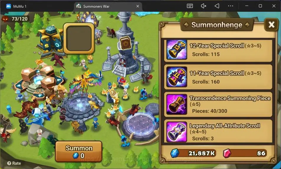 Summoners War: Sky Arena Accounts GLOBAL | NB 5 TESHAR,Starter Gacha 115 12Y+160 11Y image 3
