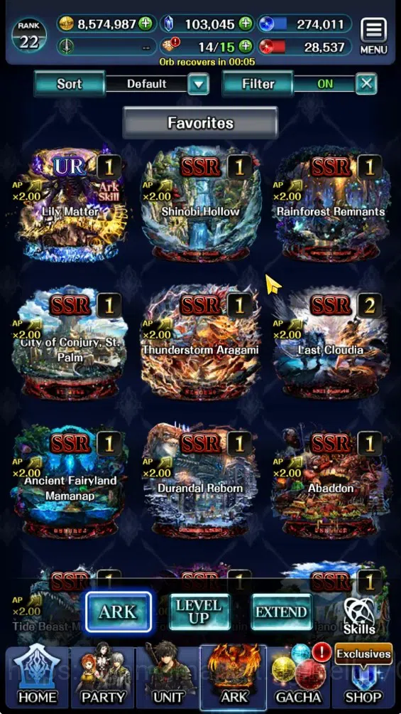 Last Cloudia Accounts Endgame GLOBAL|Rank 22|103k Crystal|Collab BF(Oracle Knight Ark,FG Vargas)|TopTierUnit(Sm 4