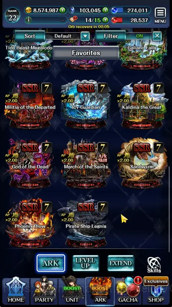 Last Cloudia Accounts Endgame GLOBAL|Rank 22|103k Crystal|Collab BF(Oracle Knight Ark,FG Vargas)|TopTierUnit(Sm 6