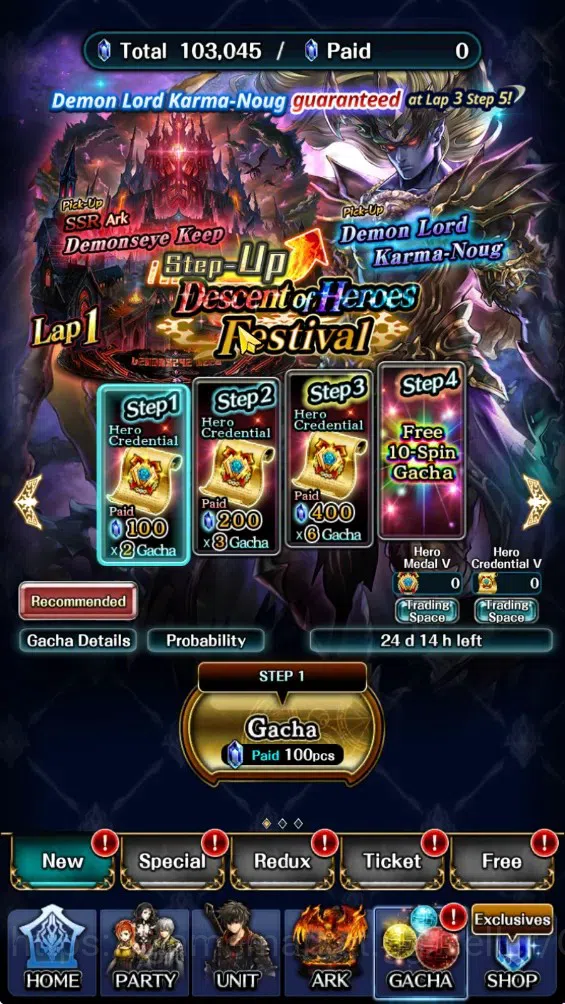 Last Cloudia Accounts Endgame GLOBAL|Rank 22|103k Crystal|Collab BF(Oracle Knight Ark,FG Vargas)|TopTierUnit(Sm 9