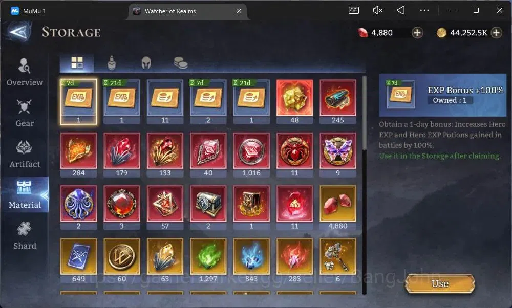 Watcher of Realms Accounts Global 60xx|Power 8,6M|13 Lord Praetus A5,Lovar A4 image 13