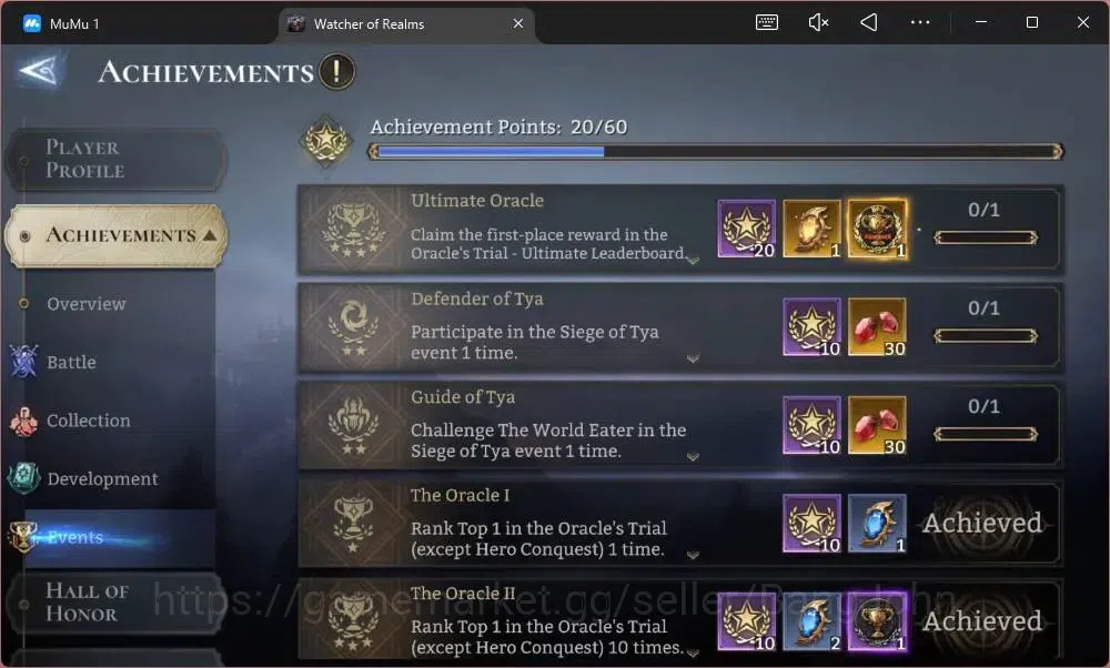 Watcher of Realms Accounts Global 60xx|Power 8,6M|13 Lord Praetus A5,Lovar A4 image 6