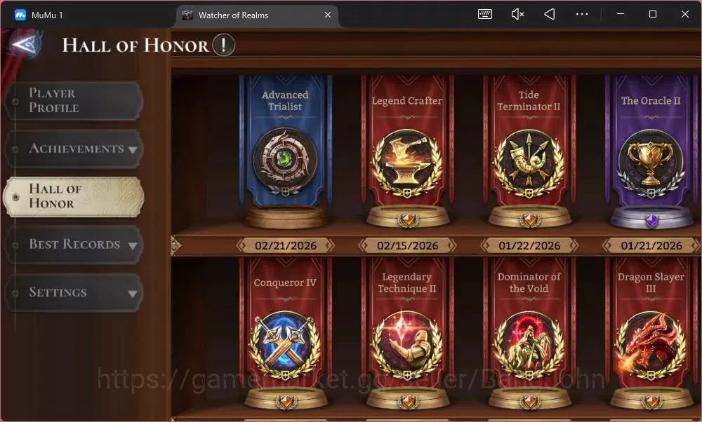 Watcher of Realms Accounts Global 60xx|Power 8,6M|13 Lord Praetus A5,Lovar A4 image 7