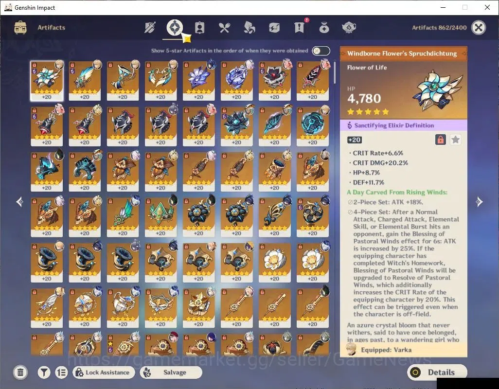 Genshin Impact Accounts ASIA|AR58|11Limited+7(*5Weapon)|(Xilonen,Clorinde, image 6