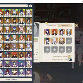 Genshin Impact Accounts Others Asia|AR 60|10 Prem Team Meta|26 Limit+20(*5)Wp|[Neuvill C1,Nahida,Ineffa,Hu Tao C1,Itto