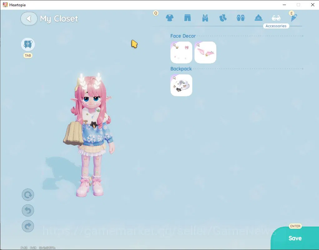 Heartopia Accounts [SEA] DG LV3 + 20 WS + 400 Crystal | Many Skin Forestbell Firefly + Rainbow Fluttershy | Fishing Lv 1 11