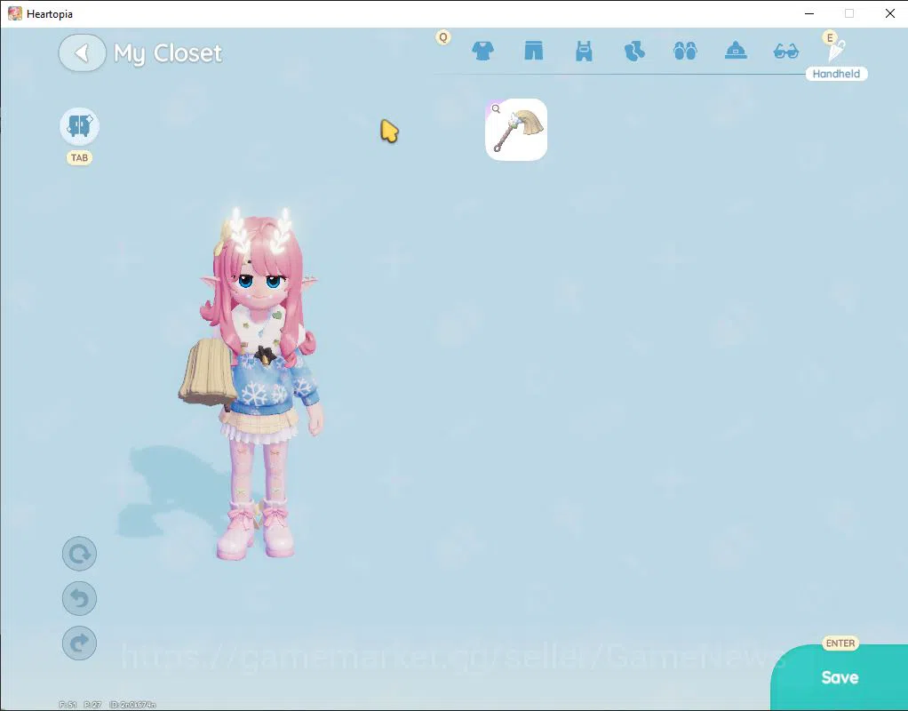 Heartopia Accounts [SEA] DG LV3 + 20 WS + 400 Crystal | Many Skin Forestbell Firefly + Rainbow Fluttershy | Fishing Lv 1 12