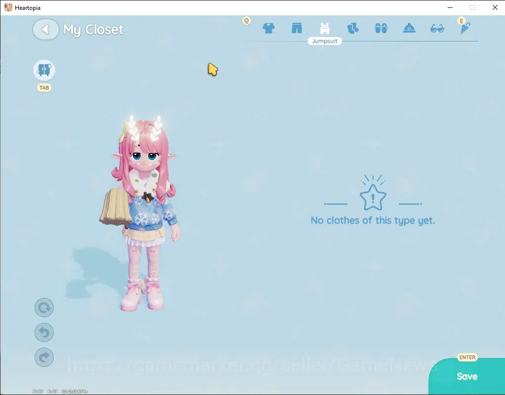 Heartopia Accounts [SEA] DG LV3 + 20 WS + 400 Crystal | Many Skin Forestbell Firefly + Rainbow Fluttershy | Fishing Lv 1 7