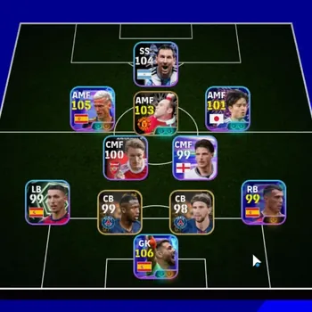 eFootball Accounts Legends & Iconic Players Android|Epic Wayne Rooney|7 Show Time Spain 2026 (Unai Simon,Lamine Yamal,Dani