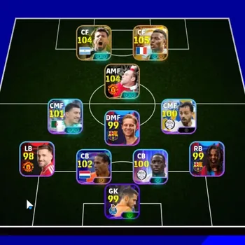 eFootball Accounts High-End Android|Power 3115|Big Time Kylian Mbappe|Epic Wayne Rooney,Sergio Aguero|4 Show Time Ibrahim