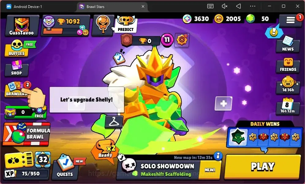 Brawl Stars Accounts Global|1092 Thropy|17 Brawler|Lv 11(Rico,Starr Nov image 1