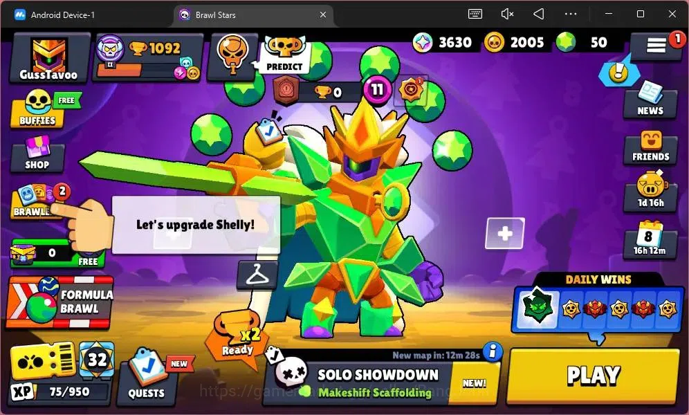 Brawl Stars Accounts Global|1092 Thropy|17 Brawler|Lv 11(Rico,Starr Nov image 3