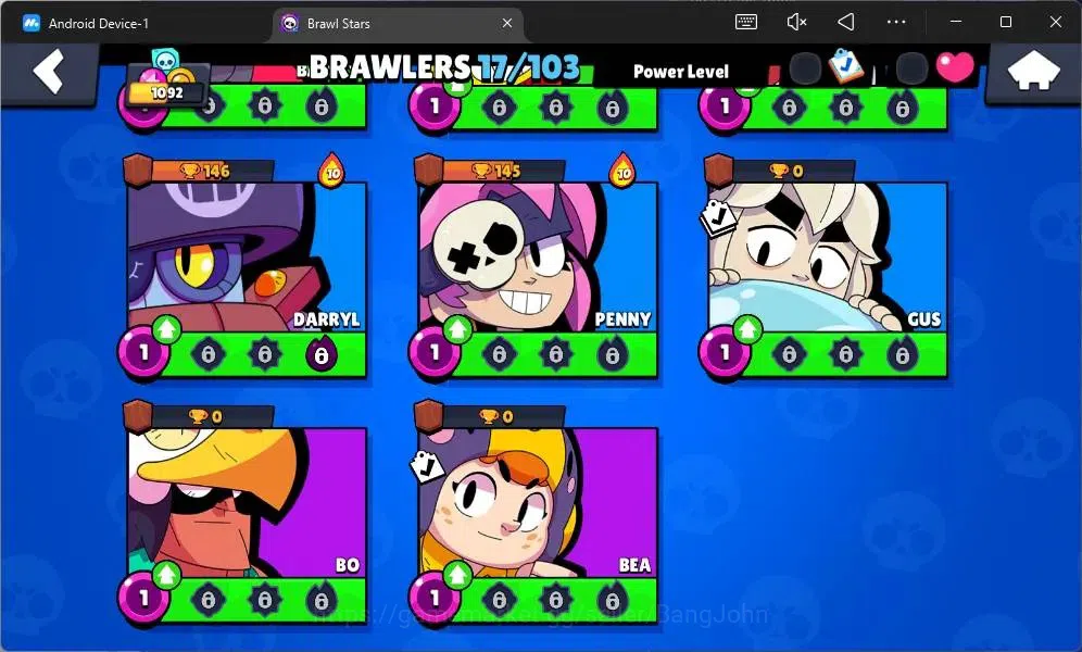 Brawl Stars Accounts Global|1092 Thropy|17 Brawler|Lv 11(Rico,Starr Nov image 7