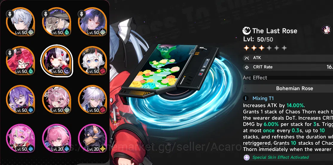 Neverness to Everness Accounts SEA | HL 38/26 | Nanally A1 Sign, Hotori Sign + Sk image 5