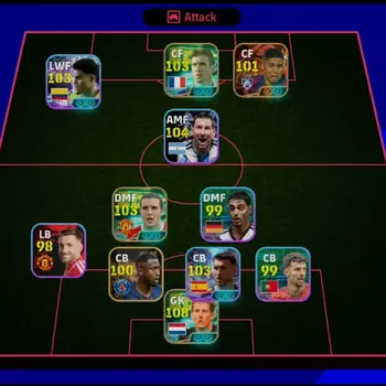 eFootball Accounts High-End Mobile|PW 3181|BigTime Bergson|Epic VanDerSar,John Oshea,R.Costa,E.Cantona,Etc.|STime