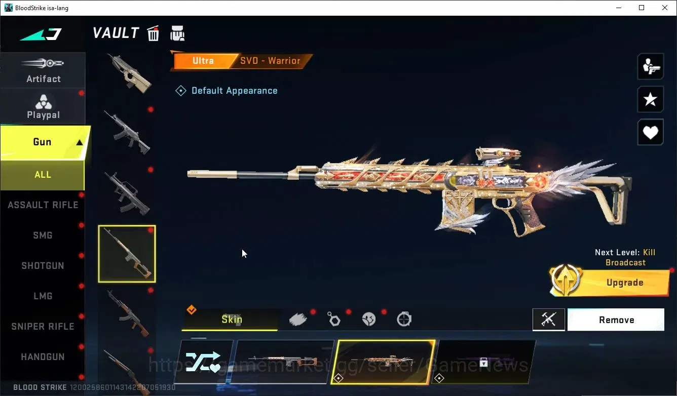 Blood Strike Accounts ASIA|Collab TokRev MCX,FN2000K,Takemichi|4 ULTRA[G image 13