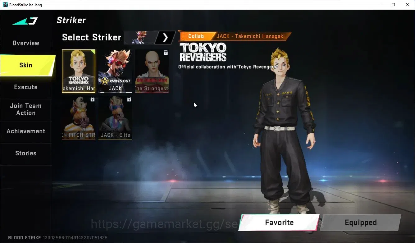 Blood Strike Accounts ASIA|Collab TokRev MCX,FN2000K,Takemichi|4 ULTRA[G image 3