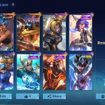 Mobile Legends: Bang Bang Accounts Collector Global|136Hero|196Skin|Renowned|KOF Karina|TransFormes Roger|Collector
