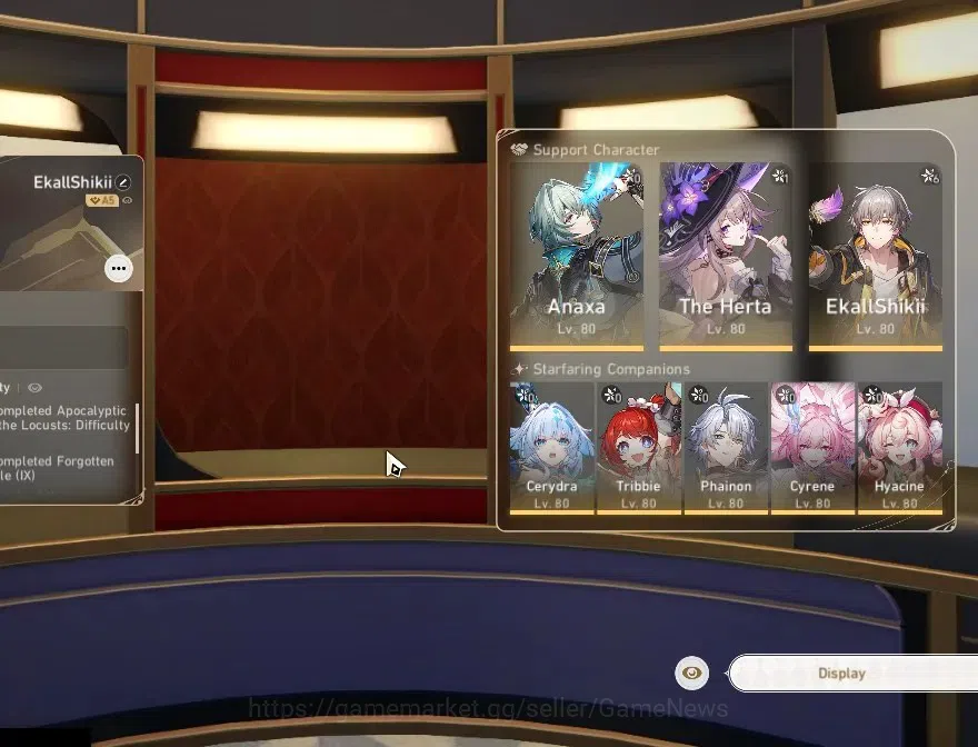 Honkai Star Rail Accounts Asia|TL 70|2 PremTeam|13 Limited| [Phainon,Anaxa,Y image 2