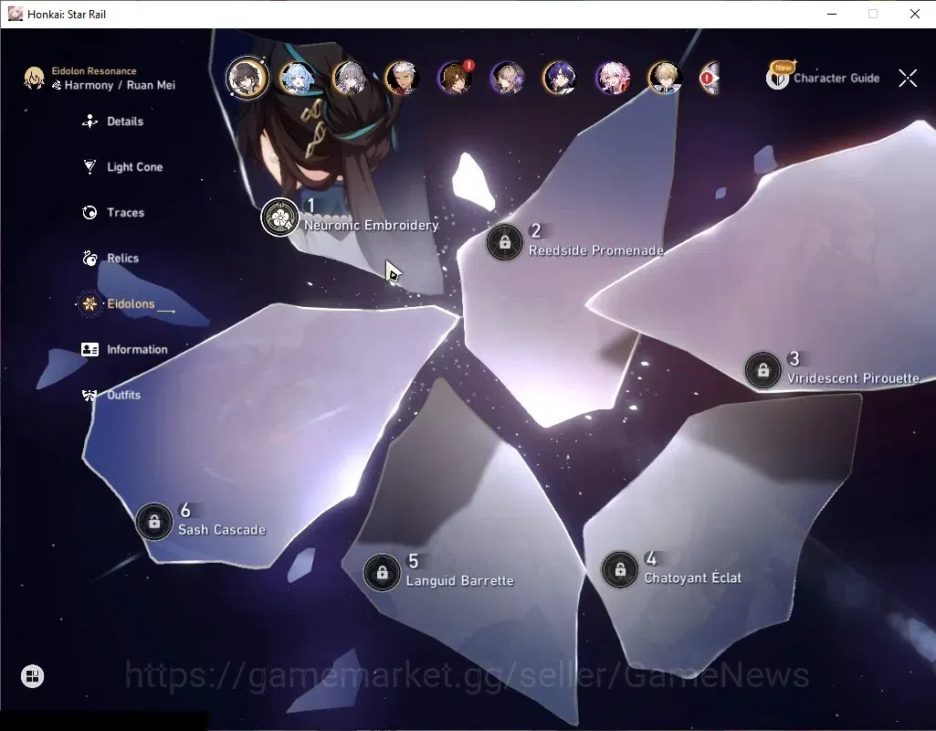 Honkai Star Rail Accounts Asia|TL 70|2 PremTeam|13 Limited| [Phainon,Anaxa,Y image 6