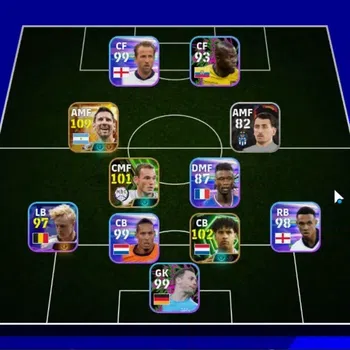 eFootball Accounts Legends & Iconic Players Android|BigTime Lionel Messi 15 Jul'26|2 Epic Frank Rijkaard,Wesley