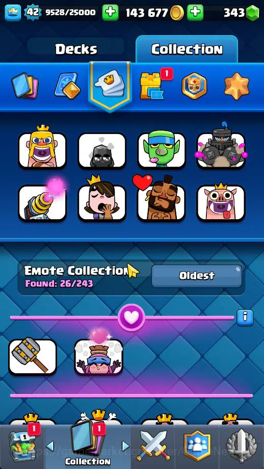 Clash Royale Accounts Midgame Lv 42|Trophy 7506|KTL 14|Limited Skin|Card 121| 1 HERO 7 EVO 8 Champ 21 Legendary 33 Epic 30 15