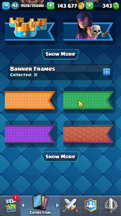 Clash Royale Accounts Midgame Lv 42|Trophy 7506|KTL 14|Limited Skin|Card 121| 1 HERO 7 EVO 8 Champ 21 Legendary 33 Epic 30 17