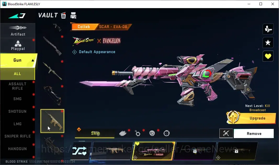 Blood Strike Accounts ASIA|ETERNAL DEagle-Scorpius|MELEE Scythe-LS|Colla image 11