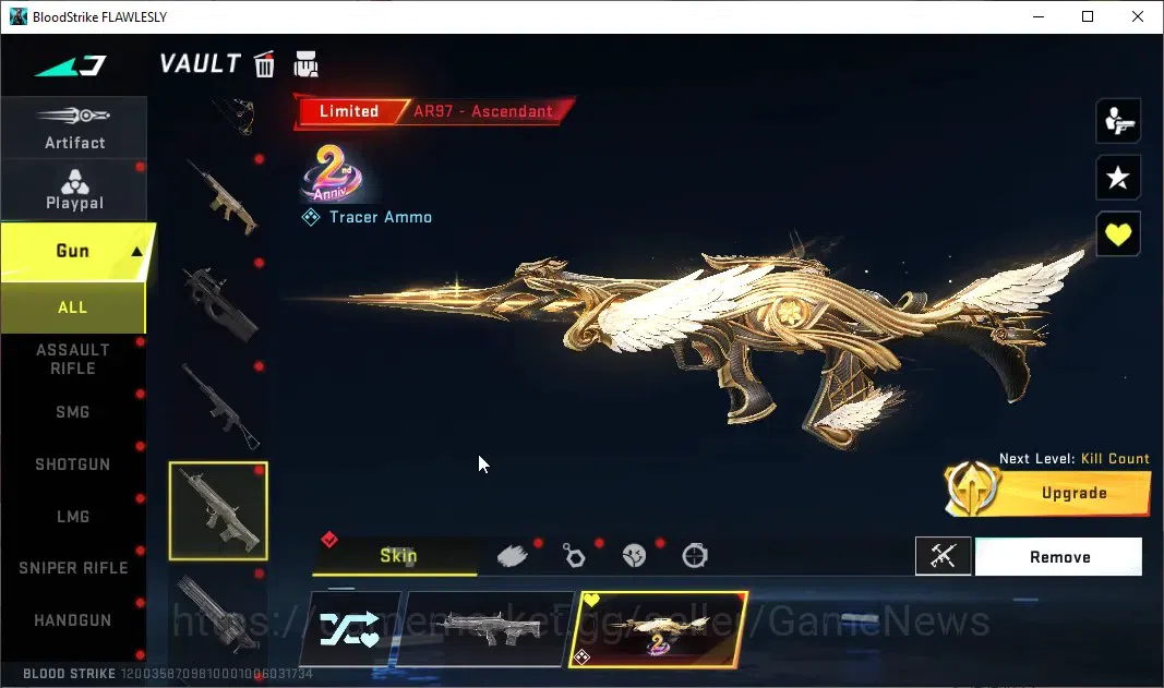 Blood Strike Accounts ASIA|ETERNAL DEagle-Scorpius|MELEE Scythe-LS|Colla image 12