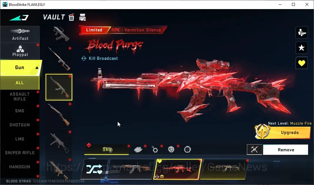 Blood Strike Accounts ASIA|ETERNAL DEagle-Scorpius|MELEE Scythe-LS|Colla image 15
