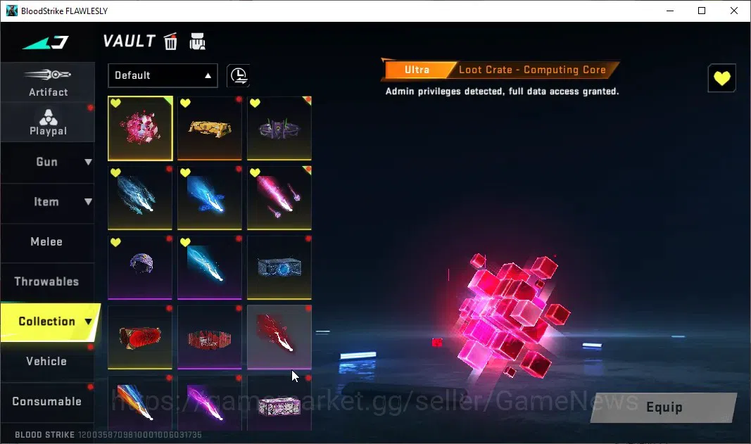 Blood Strike Accounts ASIA|ETERNAL DEagle-Scorpius|MELEE Scythe-LS|Colla image 17