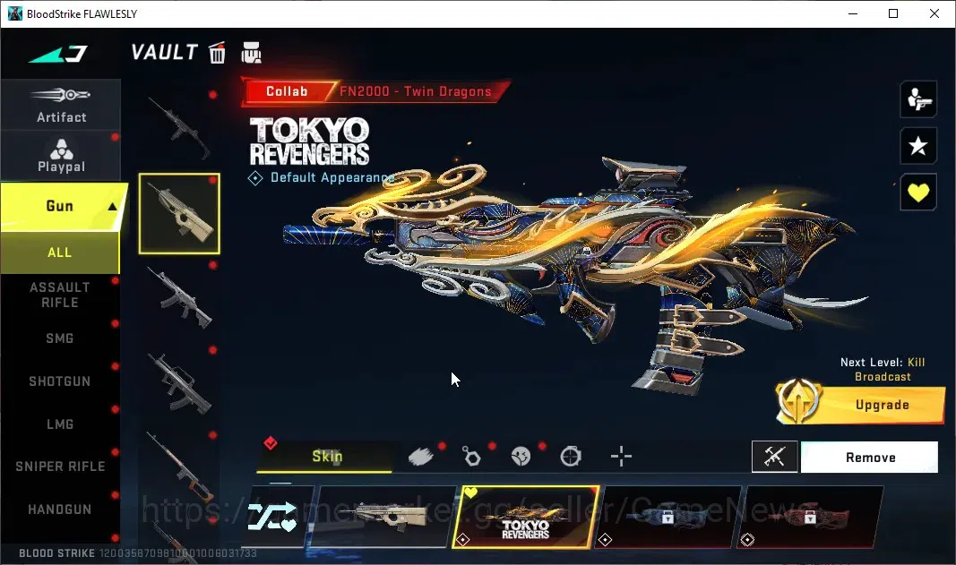 Blood Strike Accounts ASIA|ETERNAL DEagle-Scorpius|MELEE Scythe-LS|Colla image 8