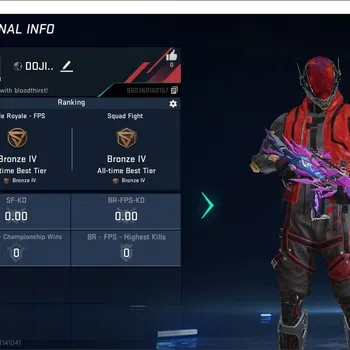 Blood Strike Accounts Rare Skin ASIA |1 ETERNAL: Galil-Blight's Embrace | Check SS BS2809B