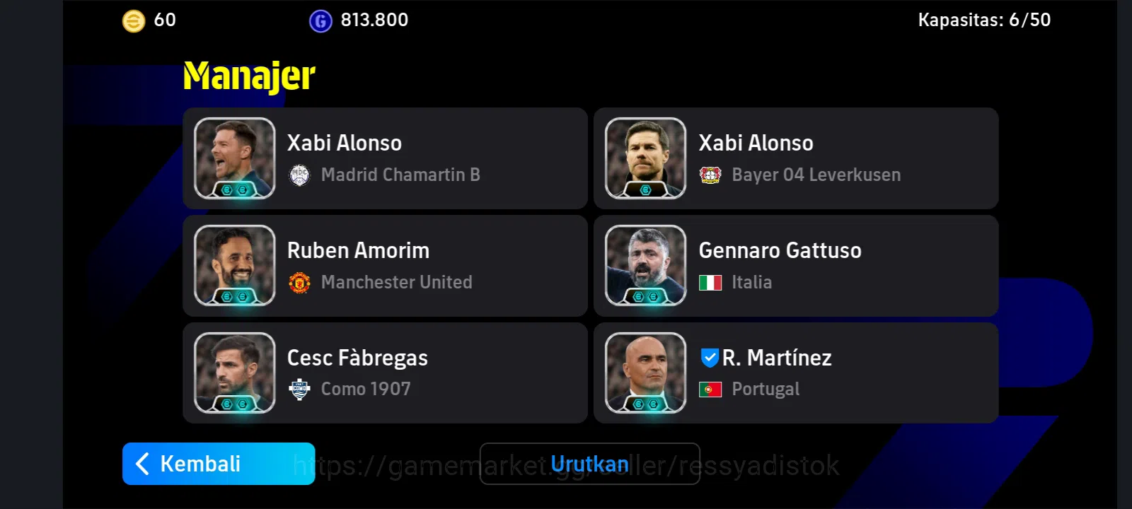 eFootball Accounts Legends & Iconic Players EFOOTBALL 2026 | BIG TIME MOH SALAH, RUI COSTA, D FORLAND, G BATISTUTA 2