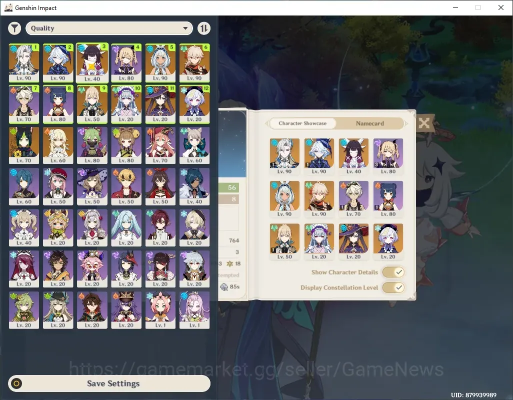 ASIA|AR 56|Neuvillette C1+Sign Pream Team|5 Limited + 4 (*5 Weapon)| (Mualani,Kazuha)+Sign,Furina C1|Female MC|Take Mail|GI8027 Genshin Impact Accounts End Game ASIA|AR 56|Neuvillette C1+Sign Pream Team|5 Limited + 4 (*5 Weapon