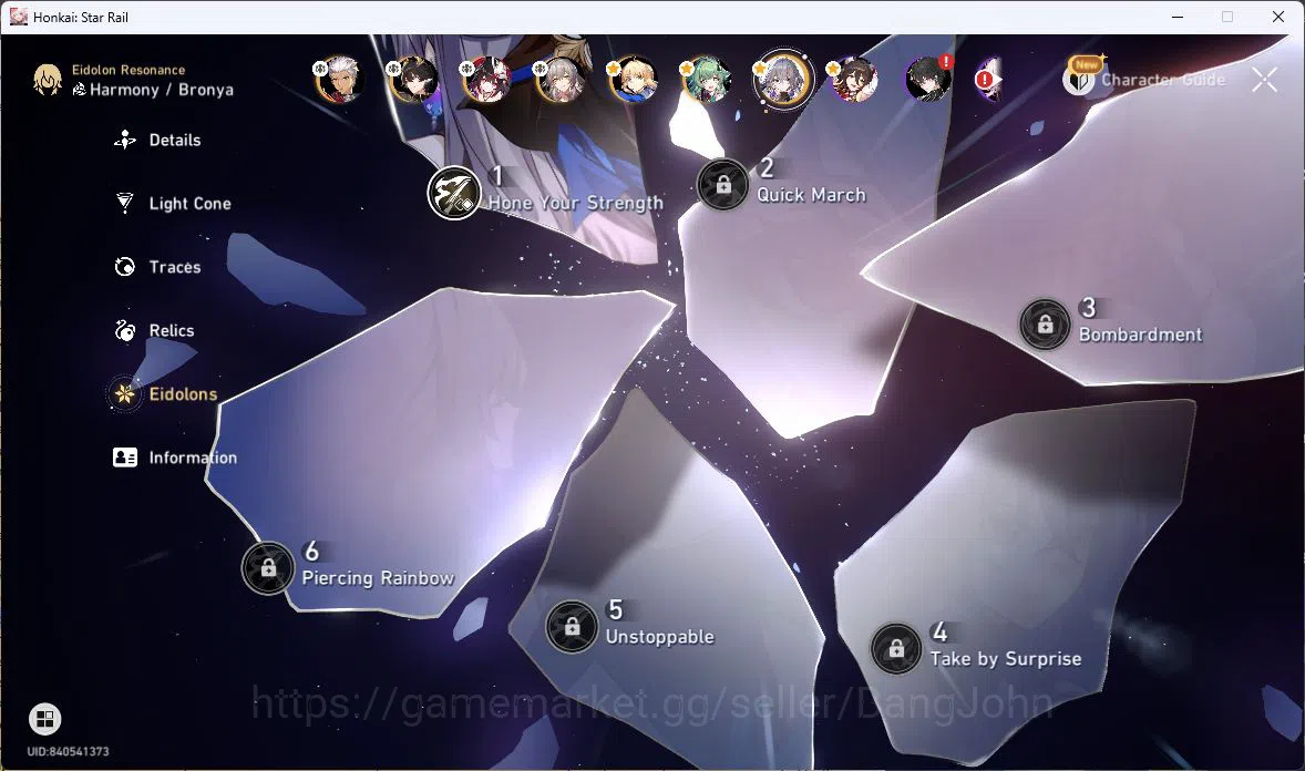 Honkai Star Rail Accounts ASIA | TL70 | ROBIN+HUOHUO+RUAN MEI+TOPAZ+LUOCHA+H image 10
