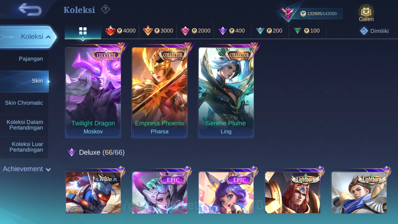 Mobile Legends: Bang Bang Accounts Hero 132 Skin 440 | Legend Freya | Collector Ling, image 4