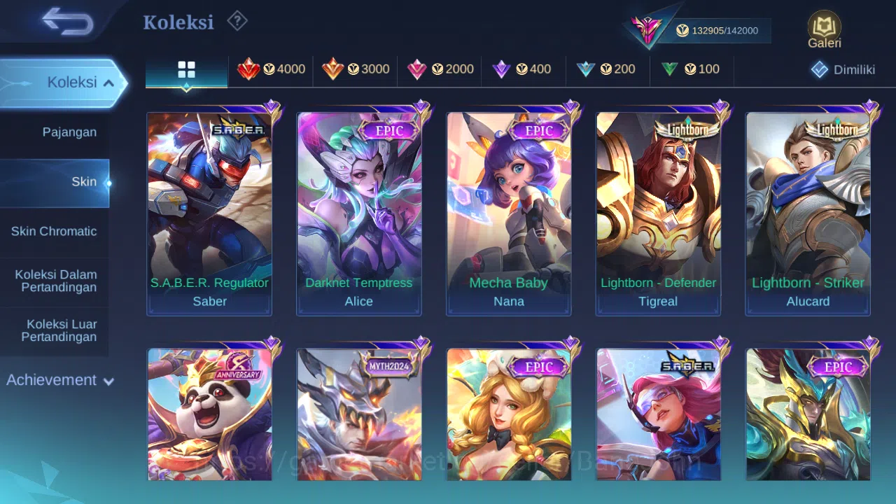 Mobile Legends: Bang Bang Accounts Hero 132 Skin 440 | Legend Freya | Collector Ling, image 5