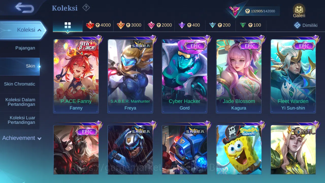 Mobile Legends: Bang Bang Accounts Hero 132 Skin 440 | Legend Freya | Collector Ling, image 6
