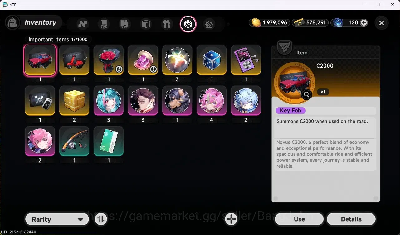 Neverness to Everness Accounts SEA|Hunter Lv 18|3 S-Class [Lacrimosa+Gilded Outfi image 15