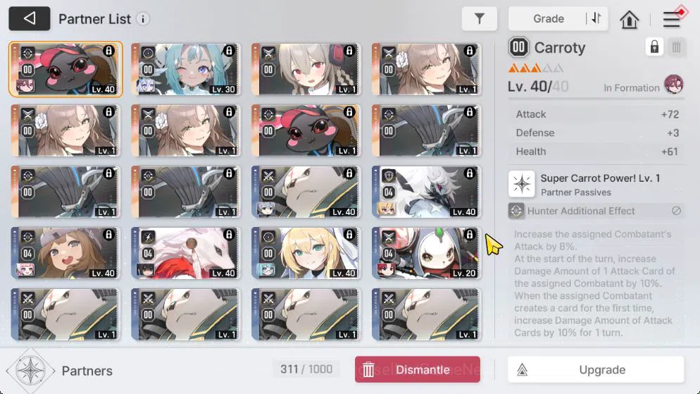 Chaos Zero Nightmare Accounts GLOBAL Lv42|5 SSR[DianaM1,Narja,Kayron,Magna,Rin]+10 SR[MikaM6,SelenaM1,Etc]+10 SR 6