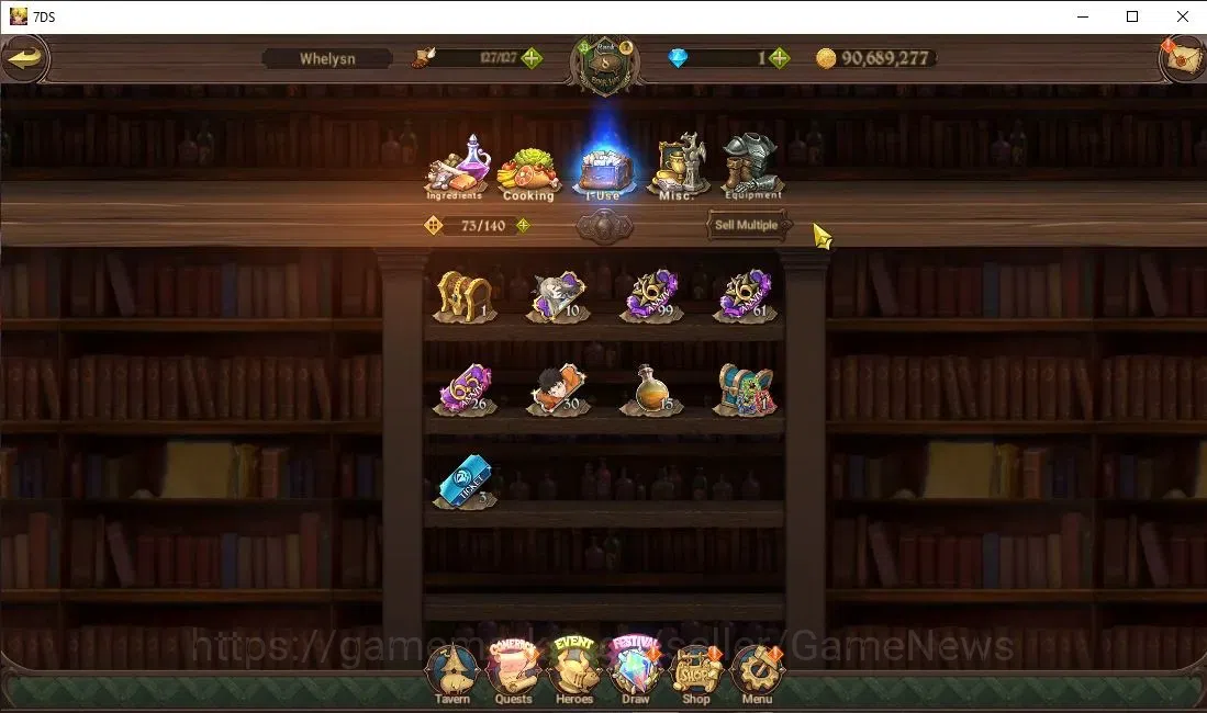 The Seven Deadly Sins: Grand Cross Accounts Global|728K CC|1 LR 5 UR|Elizabeth,Elizabeth & Mel image 13
