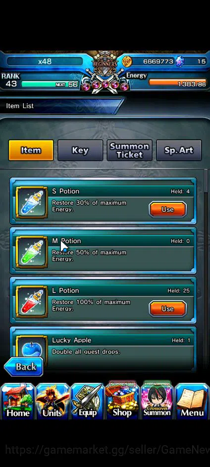 Grand Summoners Accounts Global|Rank 43|Fresh Starter| 3 Ascend | Shizu, Ve image 9