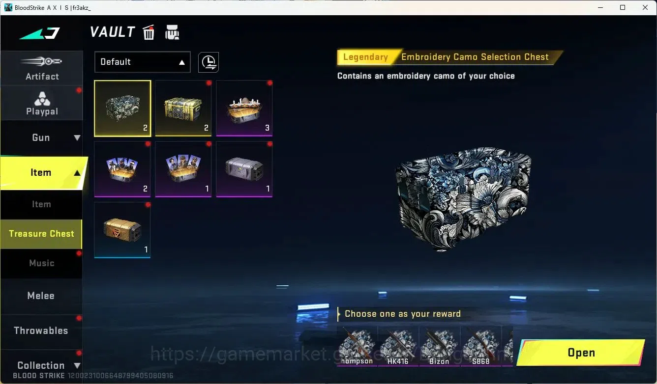 Blood Strike Accounts ASIA |ULTRA=KUKRI|LEGENDARY=M4A1,AK47 CEK SS BS636 image 7