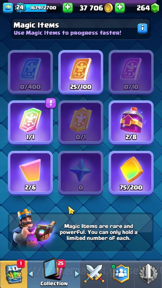 Clash Royale Accounts Lv 24|Trophy 5512|KTL 9|Limited Skin|Card 84|1 Her image 12